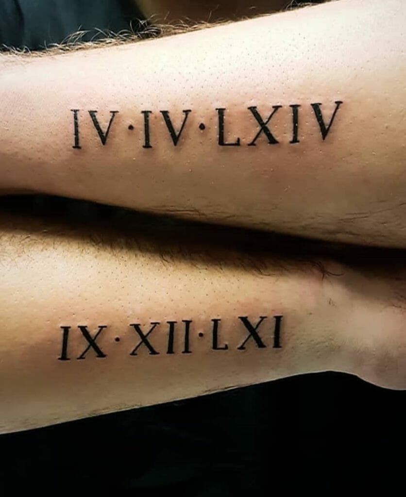 Number tattoos1