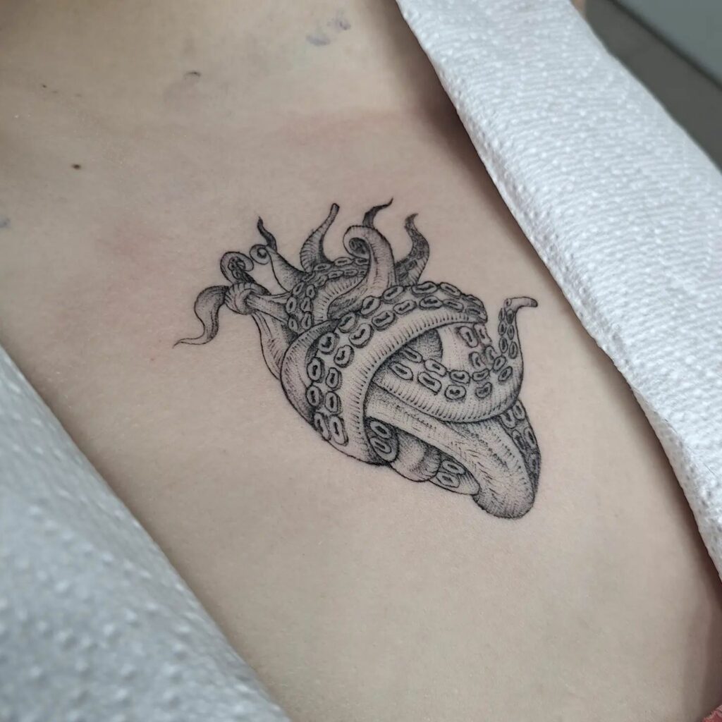 Octopus Tentacle Tattoo