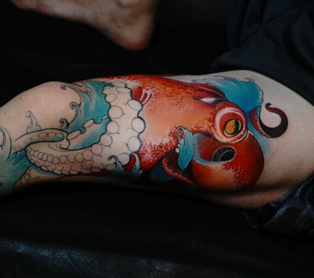 Octopus leg tattoo Tattoo Ideas