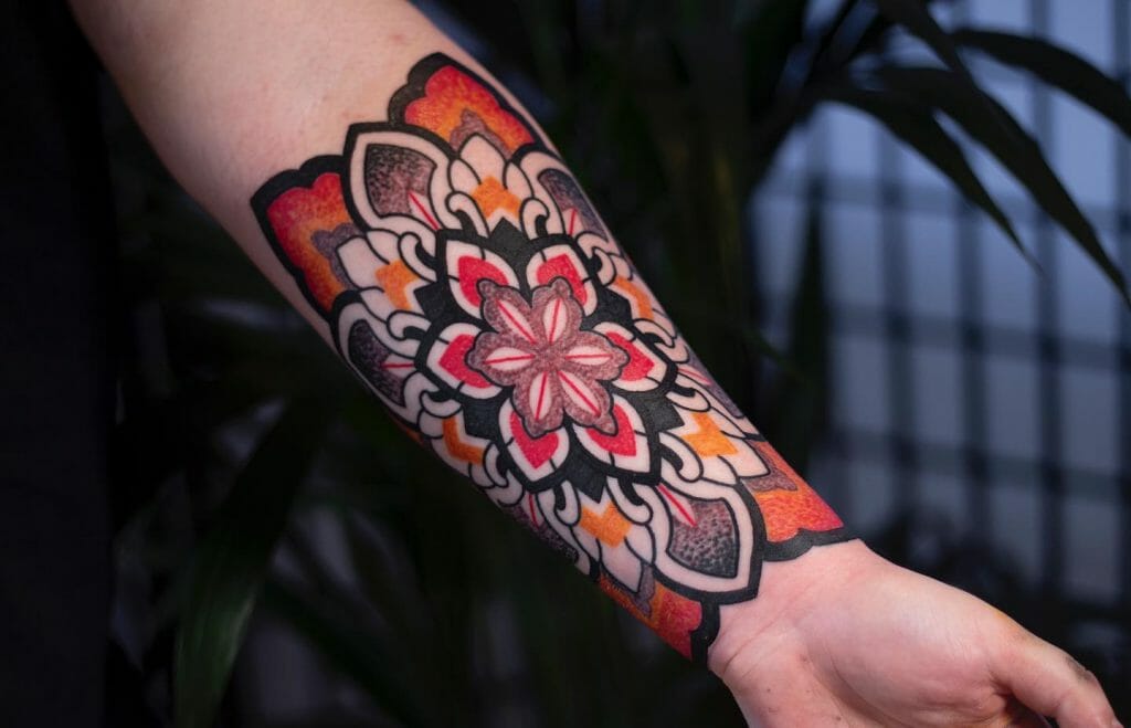 Ornamental Wrist Sleeve Mandala