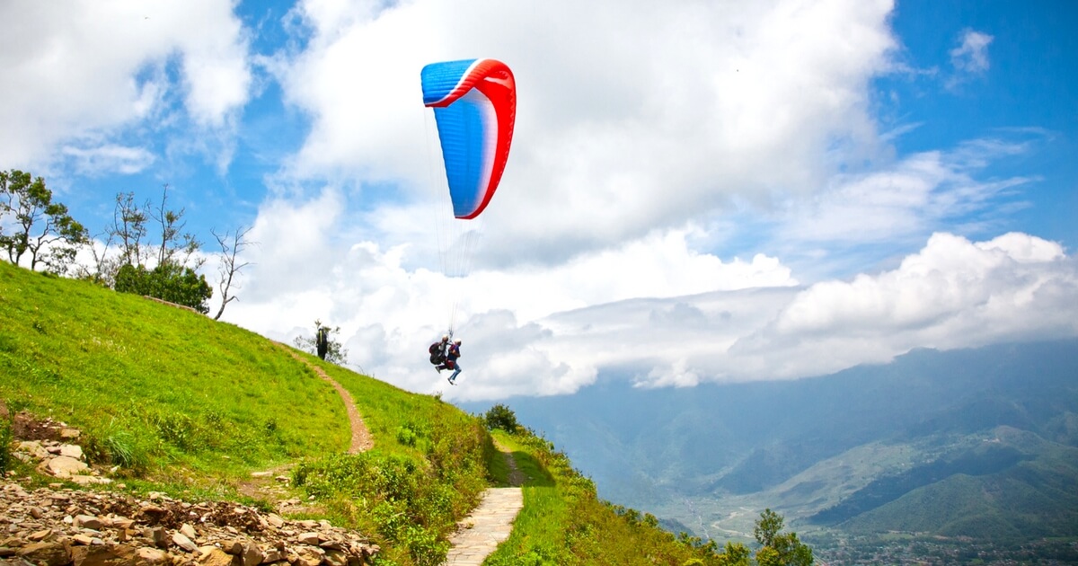 Paragliding in Khajjiar 6