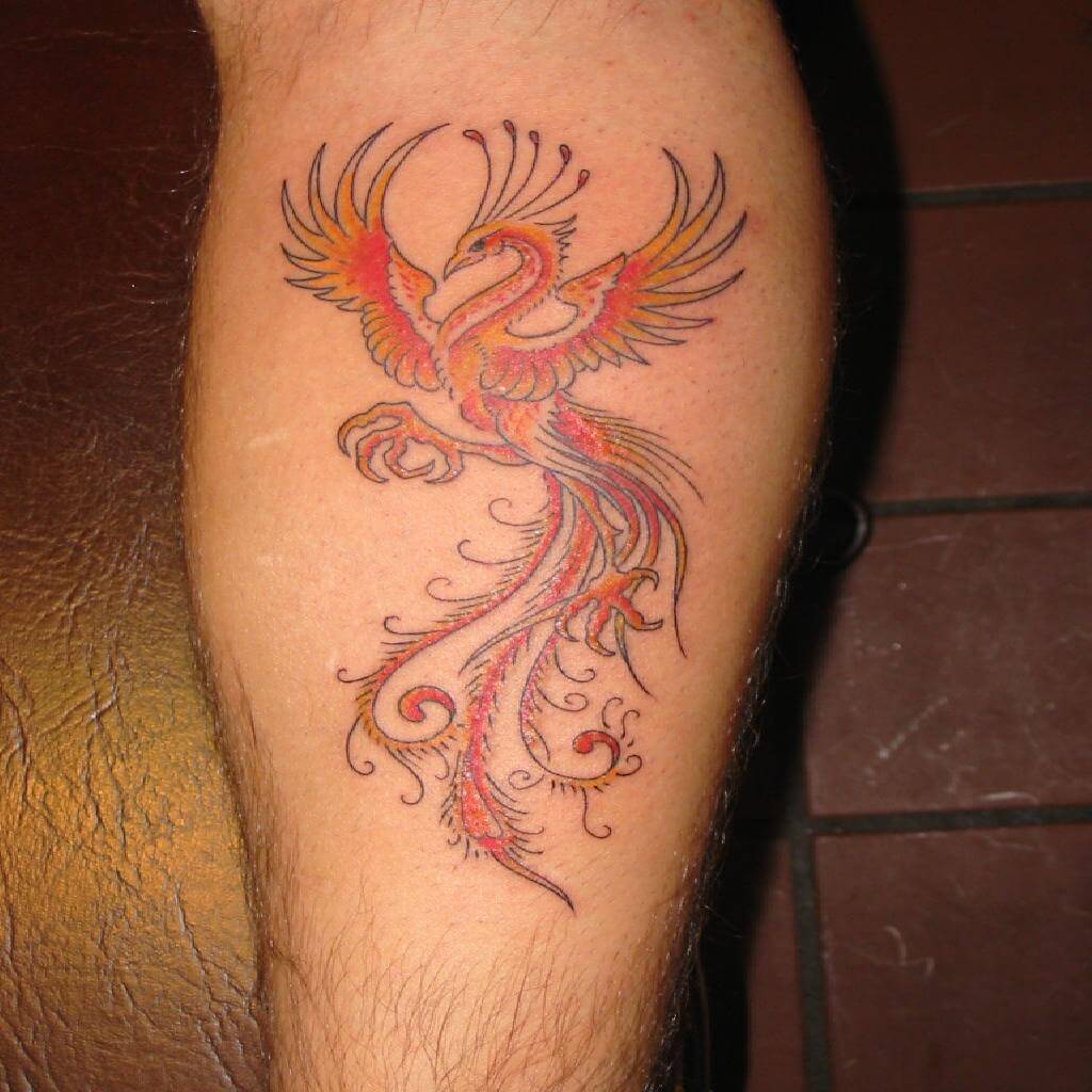 Phoenix Arm Tattoo