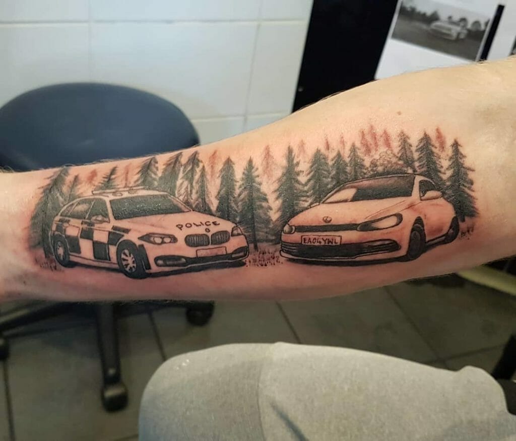 Police tattoo