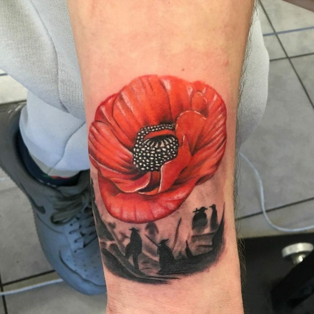 Poppy tattoo