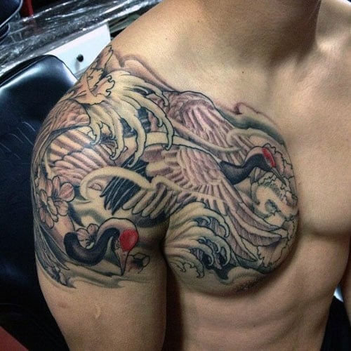 quarter sleeve tattoo