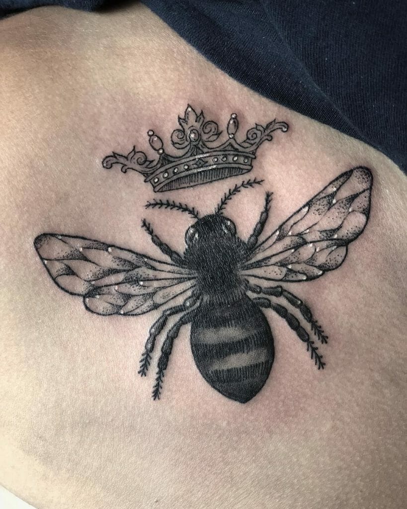 Queen Bee Tattoo