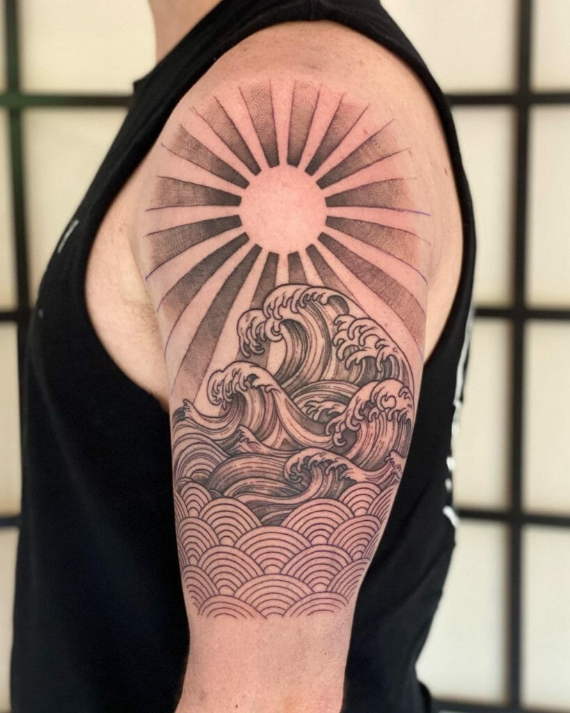 Rising Sun Tattoo