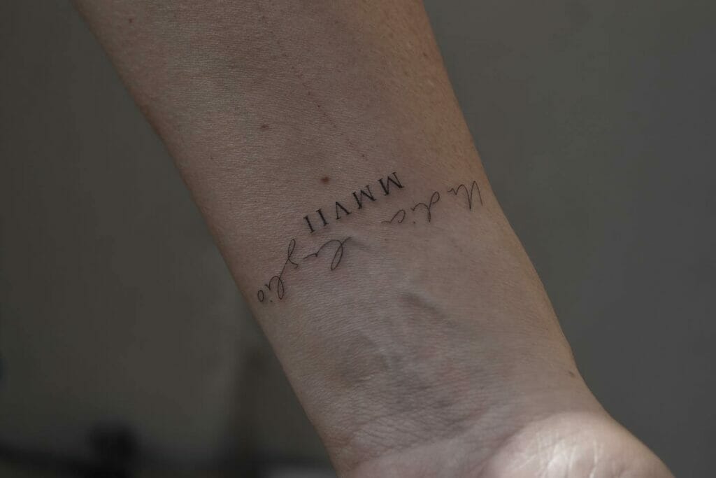 Roman Numerals Tattoo Meaning