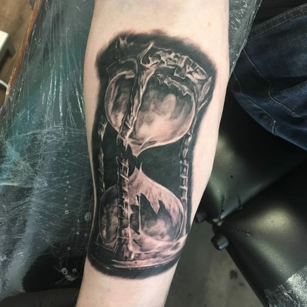 Sand Clock Tattoo