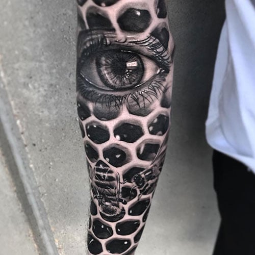 half sleeve tattoo