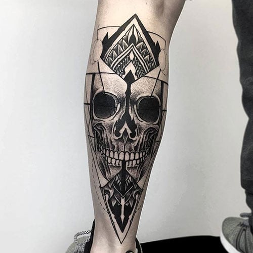 Leg Sleeve Tattoo