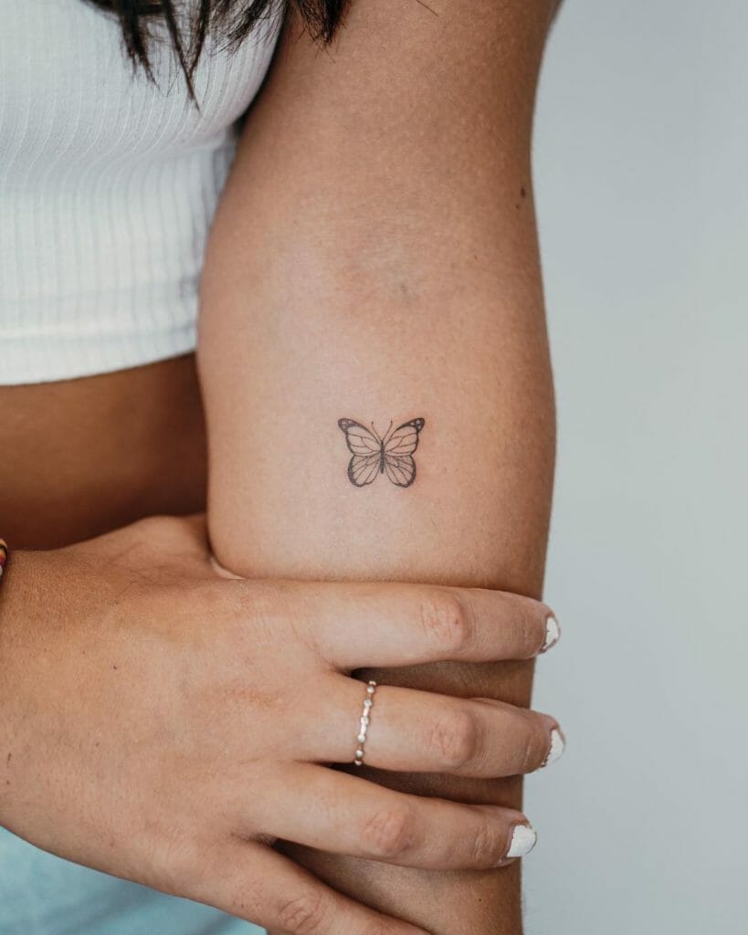 Small Butterfly Tattoo