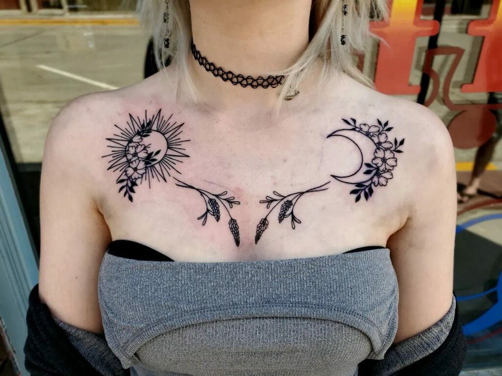 Sun And Moon Tattoos