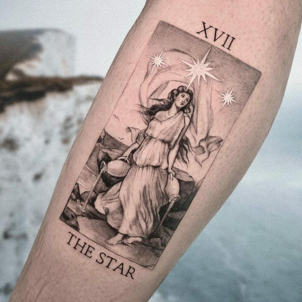 Tarot Card Roman Numeral Tattoos