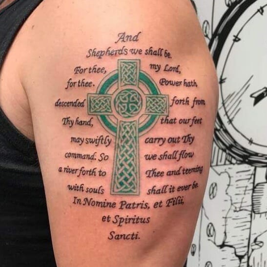 Ideas de tatuajes de 'The Boondock Saints' con la famosa oración