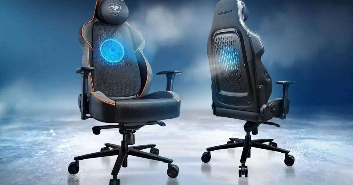 The Cougar NxSys Aero gaming chair