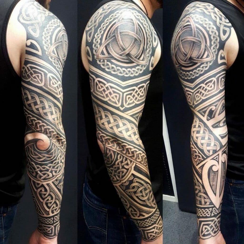 The Holy Trinity Celtic Sleeve