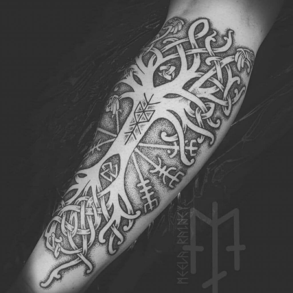 The Nordic Blood Life Tattoo