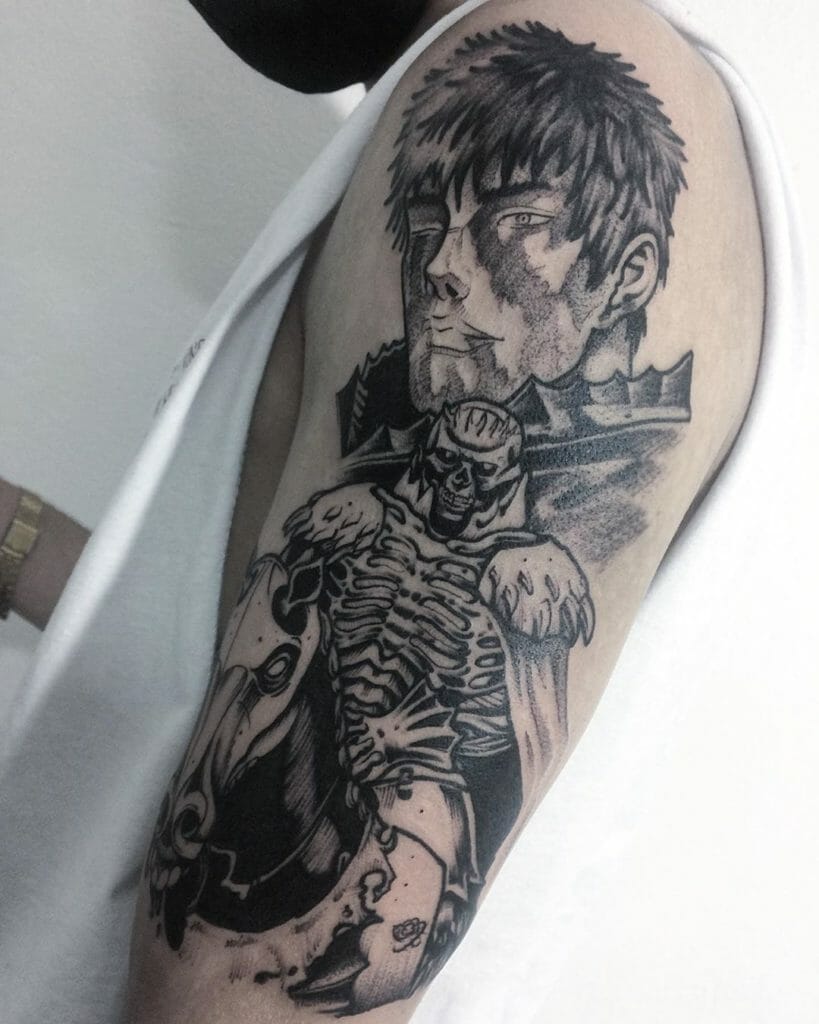 The Skull Knight and Guts Tattoo