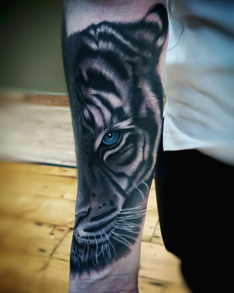 Tiger Eyes Tattoo