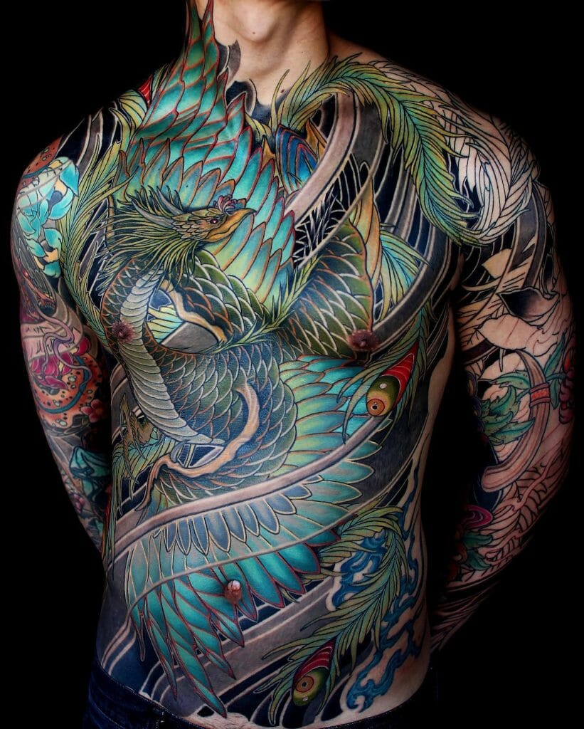 Torso Tattoo Male