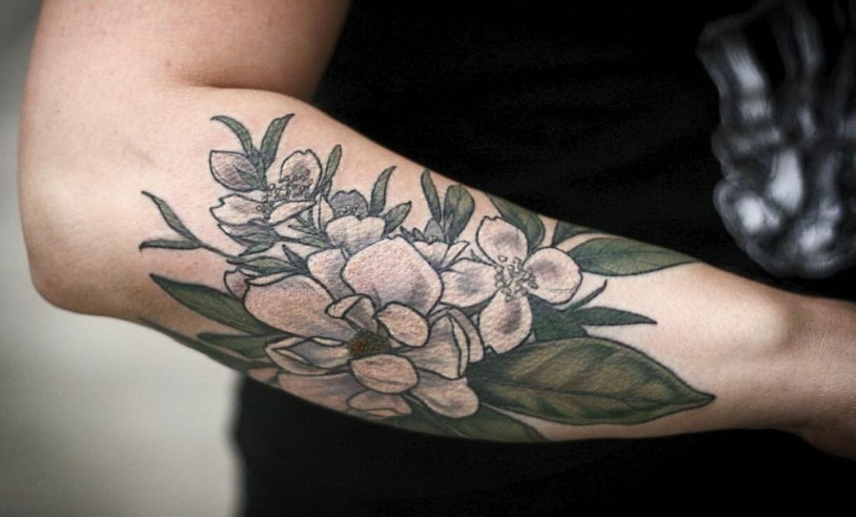 Traditional Flower Tattoo Designs