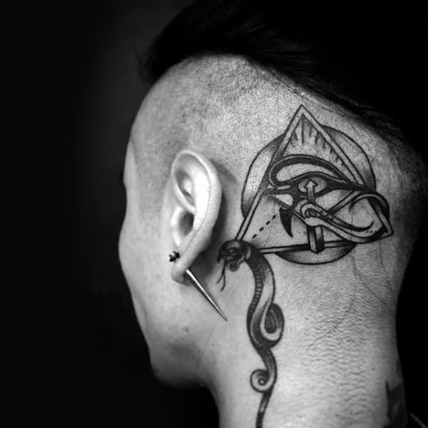 head tattoo