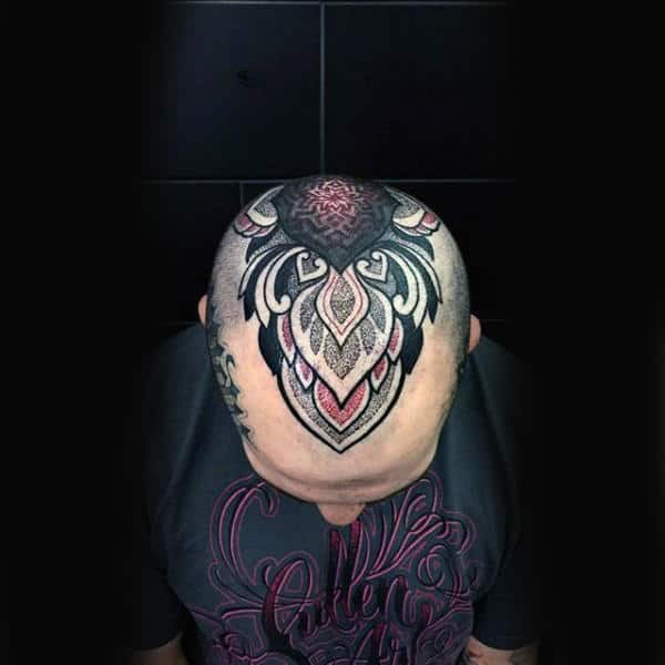 head tattoo