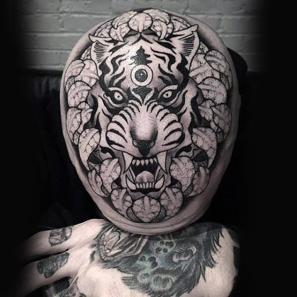 head tattoo