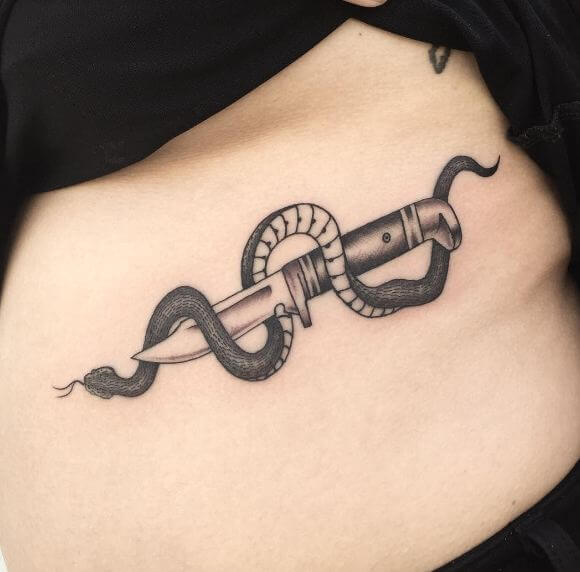 Snake Arm Tattoo