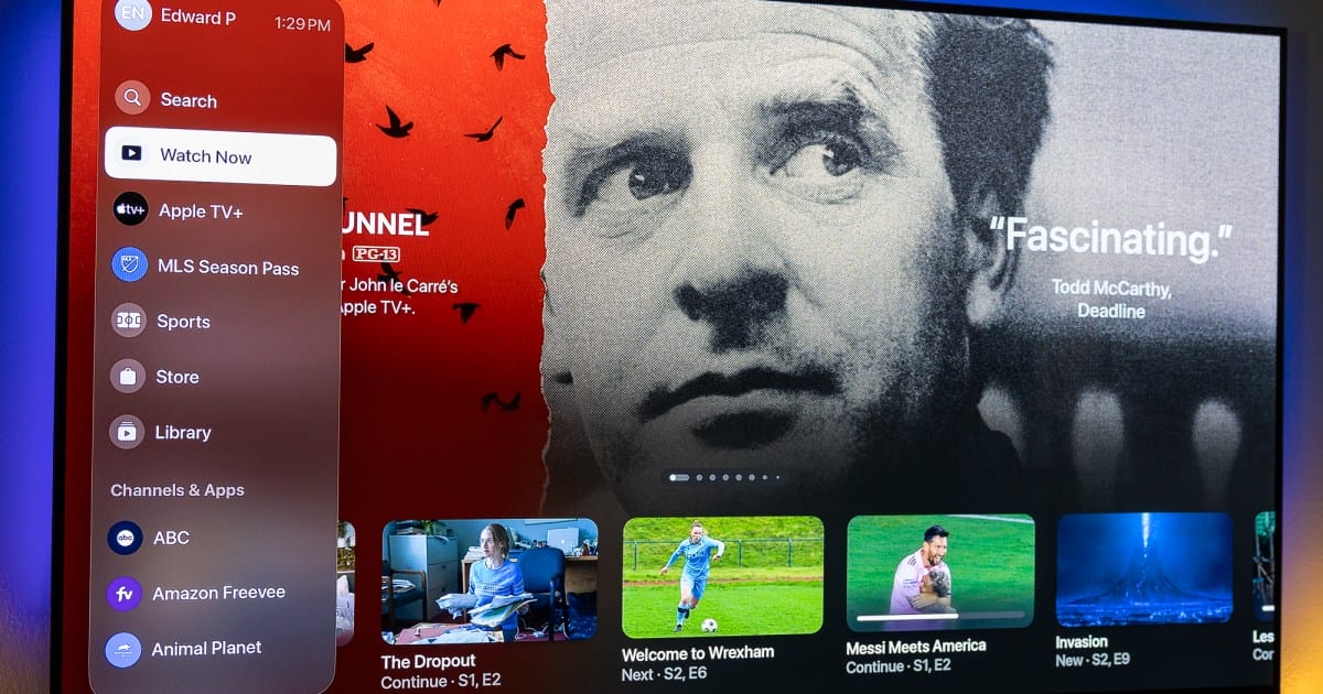 apple tv app sidebar 1