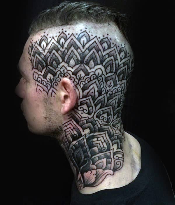 head tattoo