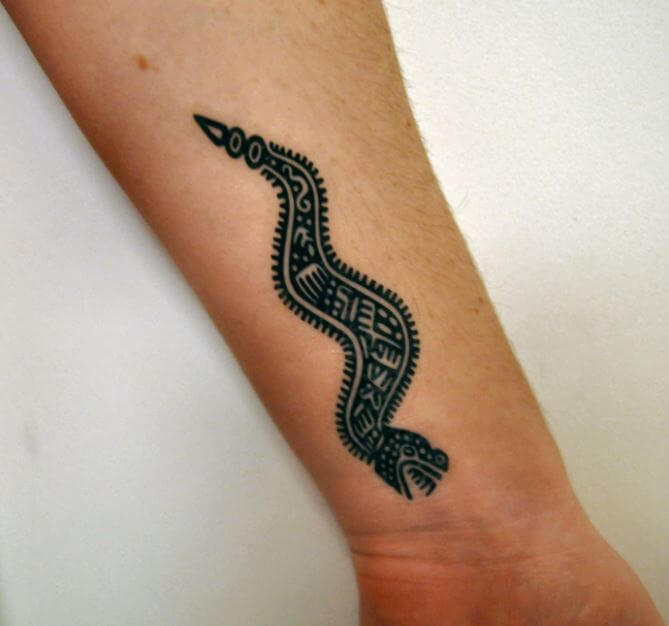 Snake Arm Tattoo