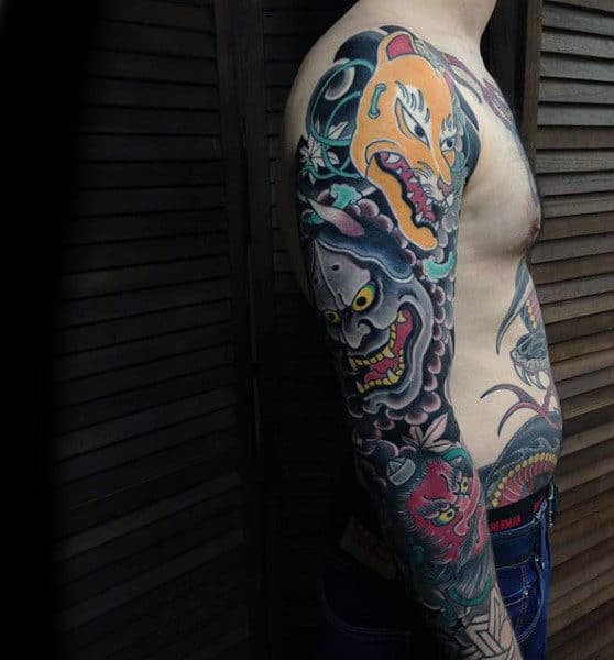 Japanese sleeve Tattoo