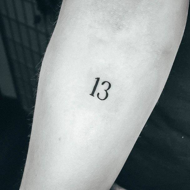 tattoo fancy number fonts