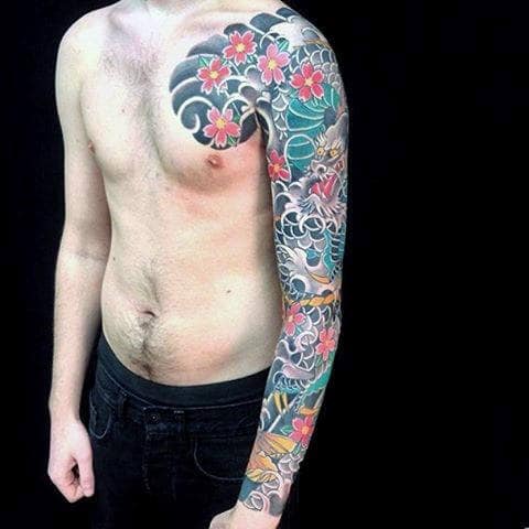 Japanese sleeve Tattoo