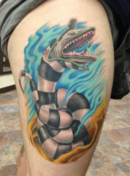 Snake Arm Tattoo