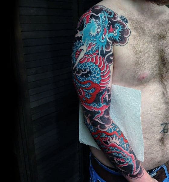 Japanese sleeve Tattoo