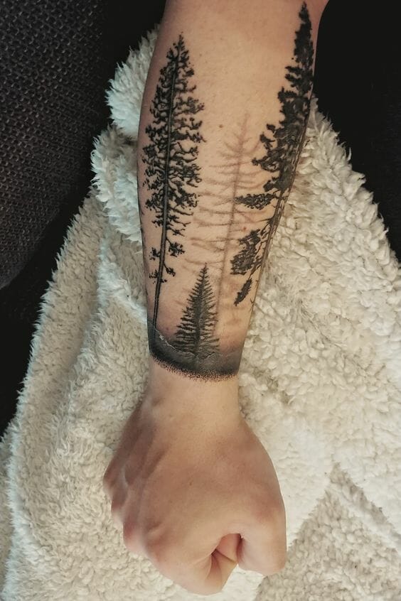 Forearm Tree Tattoos