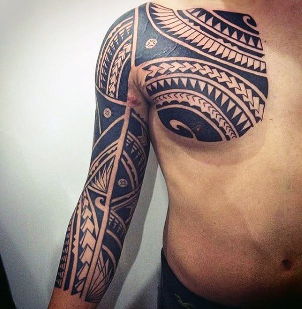 half sleeve tattoo