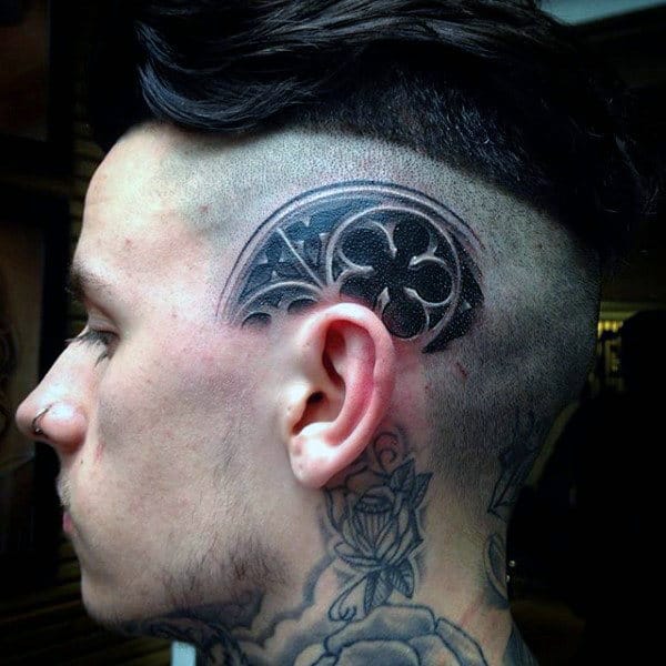 head tattoo