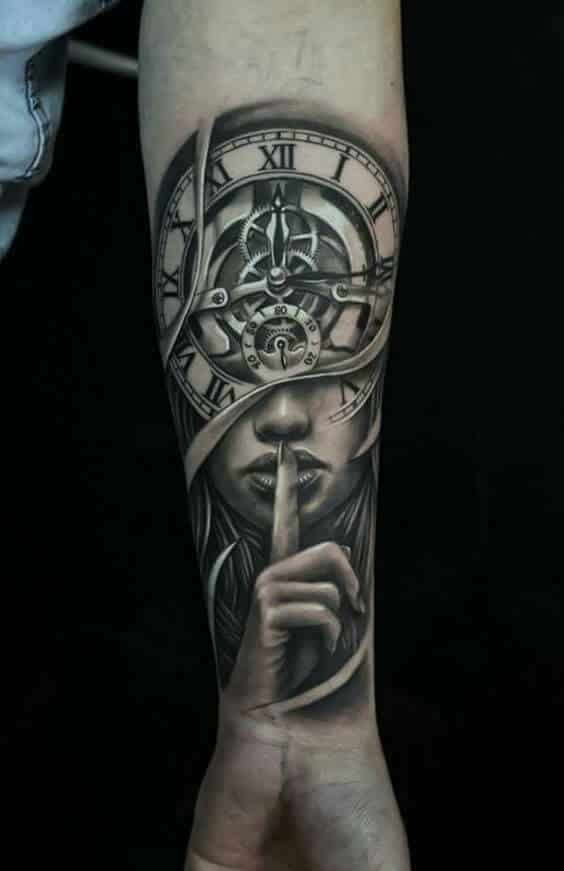 Clock Tattoo