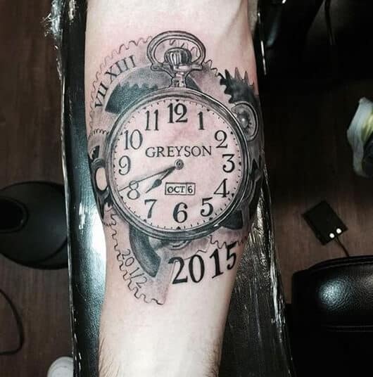 Clock Tattoo