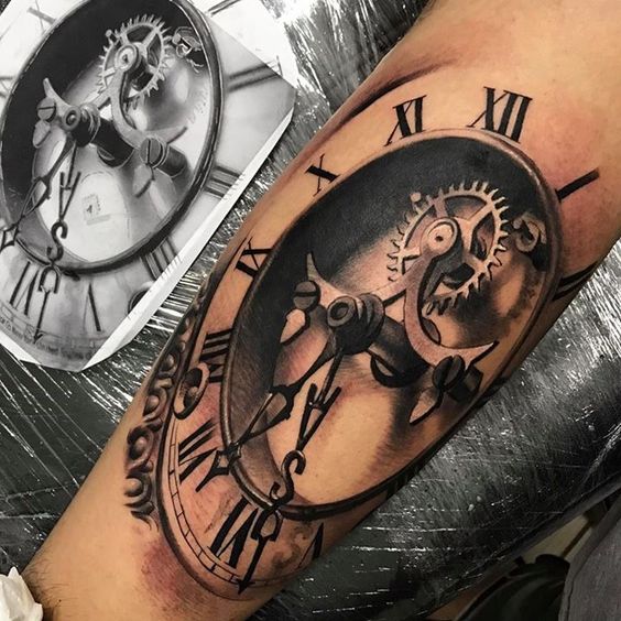 Clock Tattoo