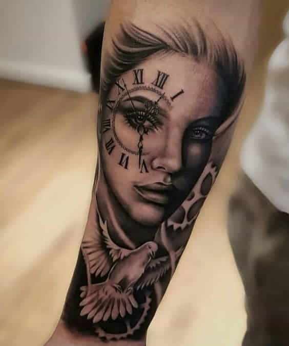 Clock Tattoo