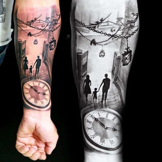 Clock Tattoo