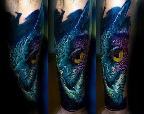 Colourful Mens Tattoo