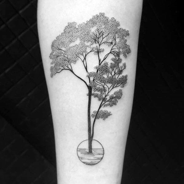 Cool Tree Tattoo