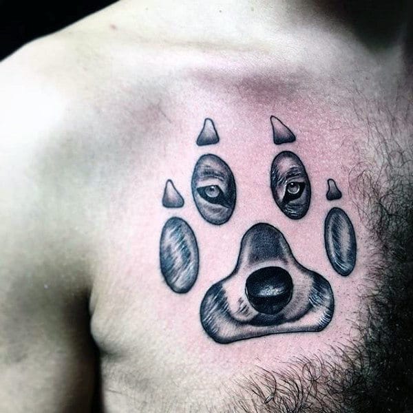 Wolf Paw Tattoo