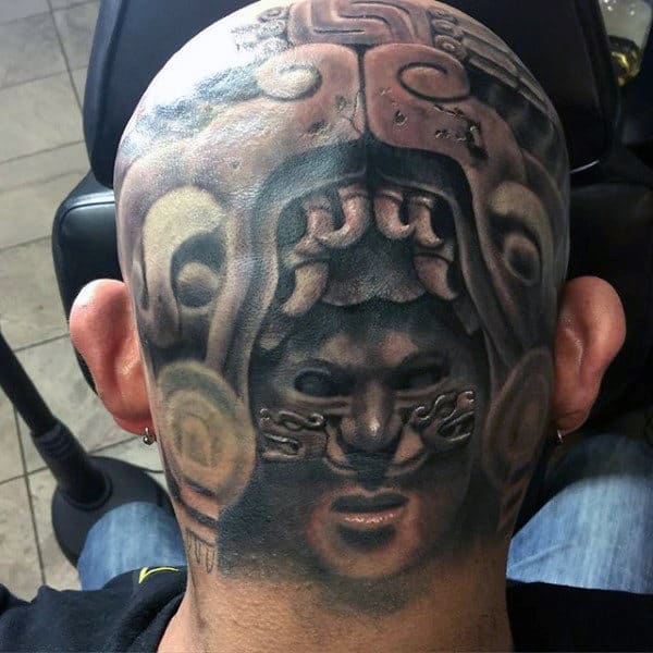 head tattoo